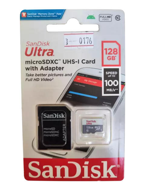Cartão de memória 128GB UHS-I - comprar online