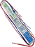 Reator Eletrônico para Fluorescente T5 1X28W 127V