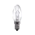Incandescente Vela Lisa 40W 127V E14 Clara Curta