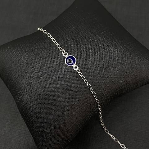 Pulseira Olho Grego Azul - Prata 925 - comprar online
