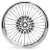 Roda Dianteira Fat Spoke Cromada Aro 16 para Harley Davidson