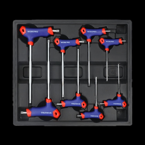 Kit Jogo de Chaves Torx WorkPro WP209114 8 Peças