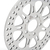 Disco de Freio Traseiro Harley Davidson HD-1508 Cromado - MOTOLUC