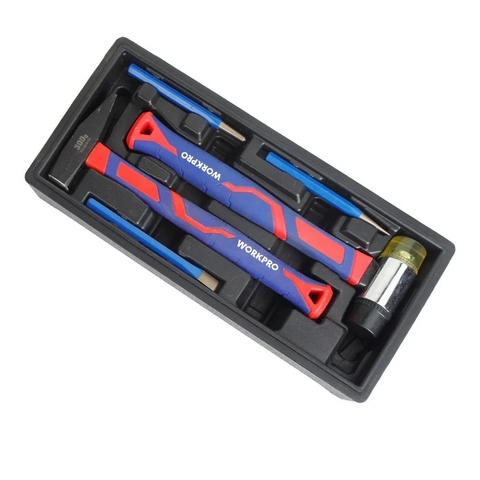 Kit de Martelos e Punção WorkPro WP209053B 5 peças