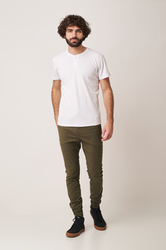Remera Button Blanco - Custore