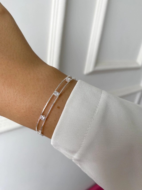 Pulseira Riviera Shine - Prata