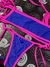 Bikini positano azul y fucsia - tienda online