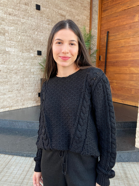 Blusa Laura - Preto