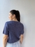 Camisa Cropped Canelada Rubi