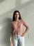 Camisa Cropped Canelada Rubi - loja online