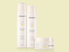 Kit Hidraata: Shampoo + Condicionador + Máscara Capilar