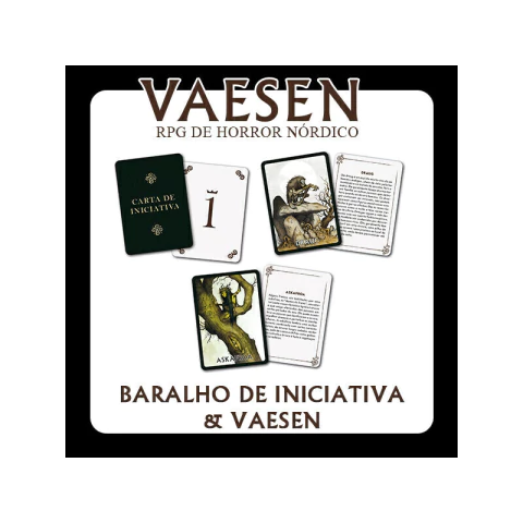 Vaesen: Baralho de Iniciativa & Vaesen - RPG