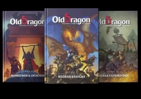 Old Dragon 2 Combo: Regras Básicas + Regras Expandidas + Monstros & Inimigos - RPG
