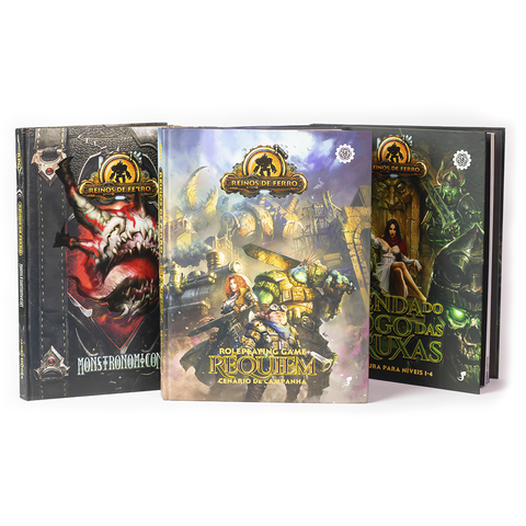 COMBO: REINOS DE FERRO RÉQUIEM - Dungeons & Dragons 5ª Edição RPG