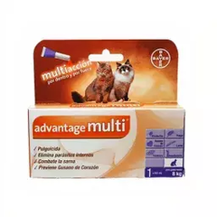 ADVANTAGE MULTI .8 ML CAT de 4 a 8 Kg.