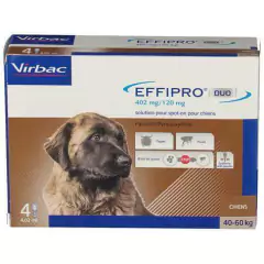 Effipro 402 mg +40 Kg XL 2 Pipetas