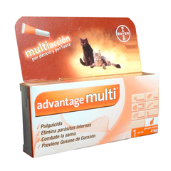 ADVANTAGE MULTI .4 ML CAT hasta 4 kg