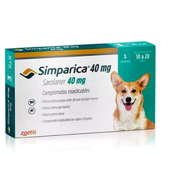 SIMPARICA 40 MG 1 TAB 10.1 -20 KG - comprar en línea