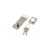Trinco Em Aço Inox Com Fechadura E Chaves 76 X 29mm - comprar online