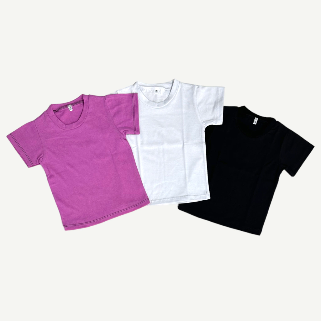 Remera M/corta bebe lisa