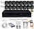 Kit Cftv 16 Câmeras 1080p FullHD Externo Dvr 16 Canais HD 2Tb - Completo para Instalação