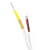 Cabo Coaxial Bipolar Trançado 4mm Branco - 100m - comprar online