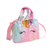Bolsa Pelucia infantil Unicórnio