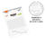 Bloco de Notas Adesivas Smart Notes Transparente 20 Folhas BRW - comprar online