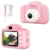 Câmera Infantil Mini Efeitos Fotos Voz Recarregável + Capa