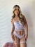 Conjunto Aurora branco -sem bojo -Tamanho G)
