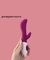 vibrador ponto g com estimulo clitoriano Recarregavel