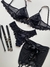 Lingerie com saia fetiche- P,M,G chicote e algema não incluso na internet