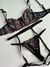 Conjunto de lingerie Elegance- sem bojo- tamanho G,GG-com cinta liga - loja online