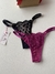 Kit 3 calcinhas - tamanho único com regulagem- fio duplo - Amiga íntima lingerie