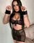 Conjunto sexy completo - tamanho único - veste do P ao G - loja online
