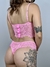 Conjunto Aurora Rosa - sem bojo- tamanho M, G