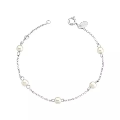 Pulseira Pérolas em Prata