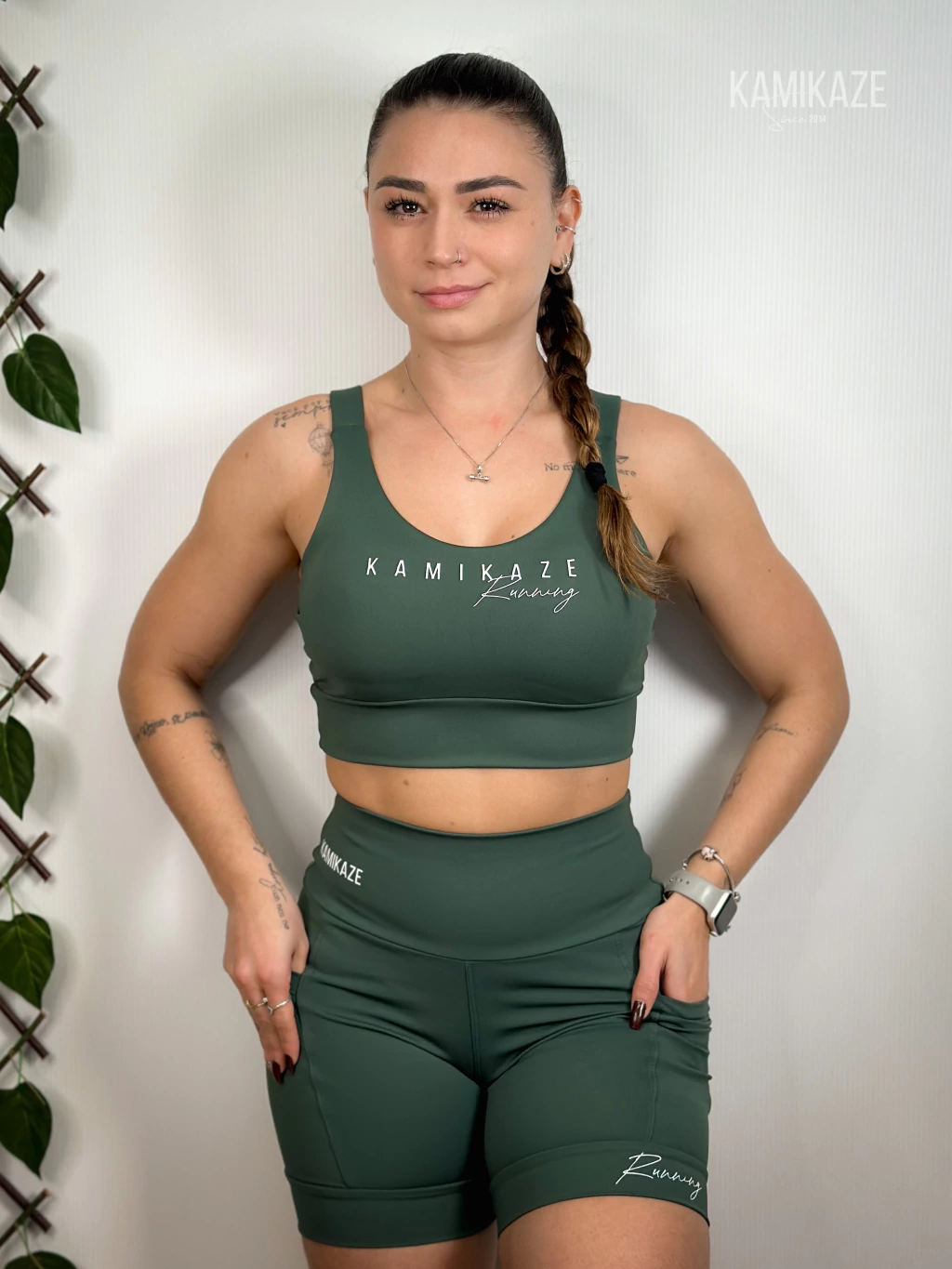 Conjunto Shorts Cami e Gabi - Running Impulso
