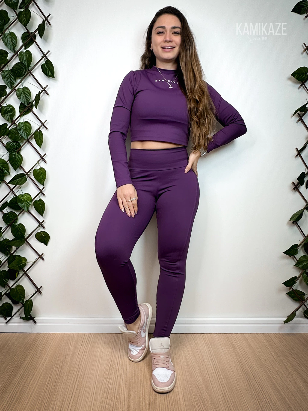 Conjunto Legging Pamela, Gabi, Power fit - Energia | ZERO TRANSPARÊNCIA