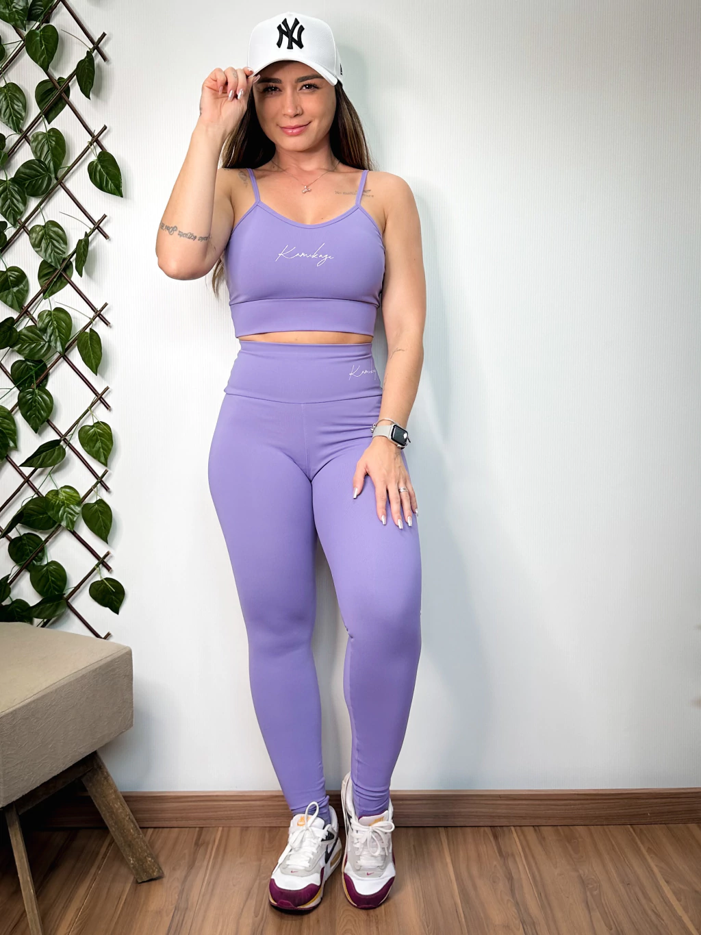 Conjunto Legging Pri e Bruna - Lavanda
