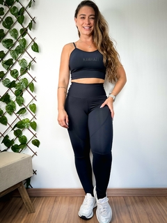 Conjunto Legging Dani e Bruna - Preto