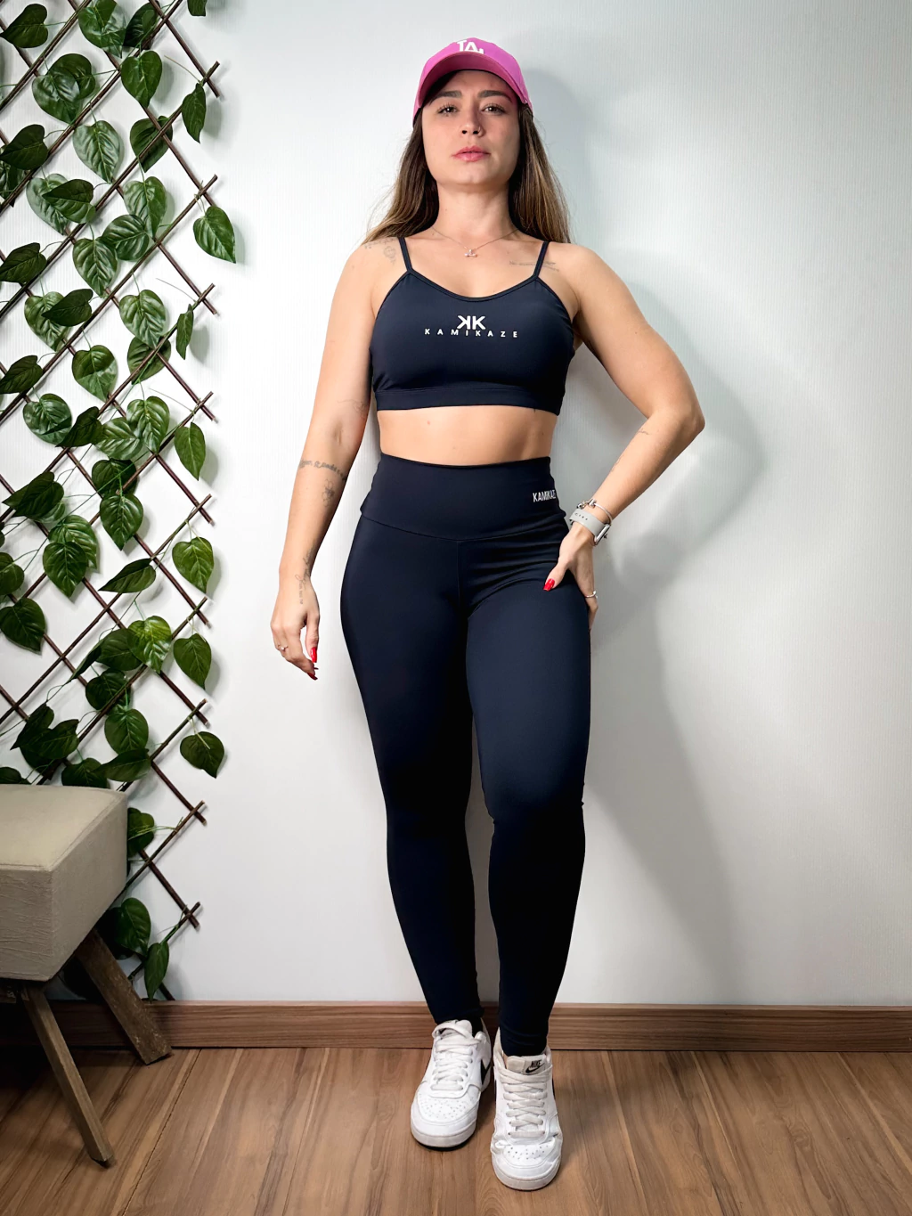 Conjunto Legging Pri e Mari - Hyper Preto