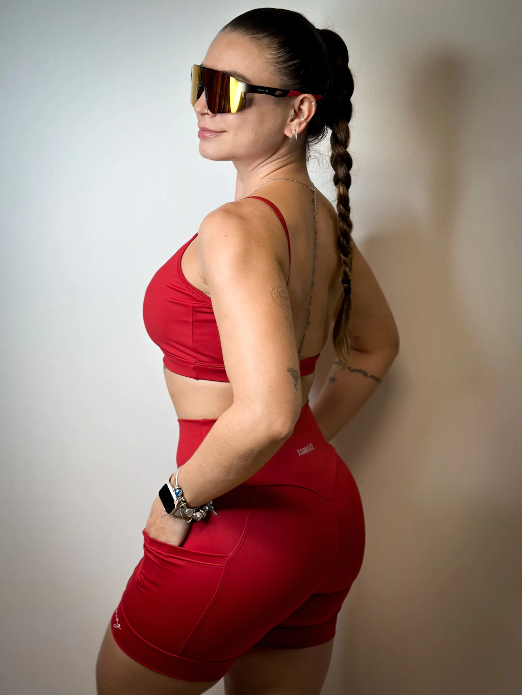 Conjunto Shorts Cami e Mari - Running Pulse