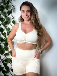 Conjunto Shorts Sara e Ângela - Sweet Beijinho