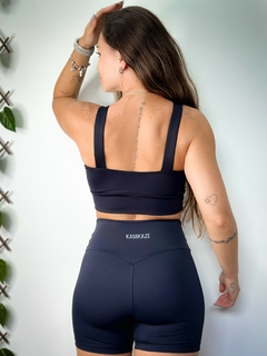 Conjunto Shorts Maria e Gabi - Preto ZERO - Kamikaze fitness