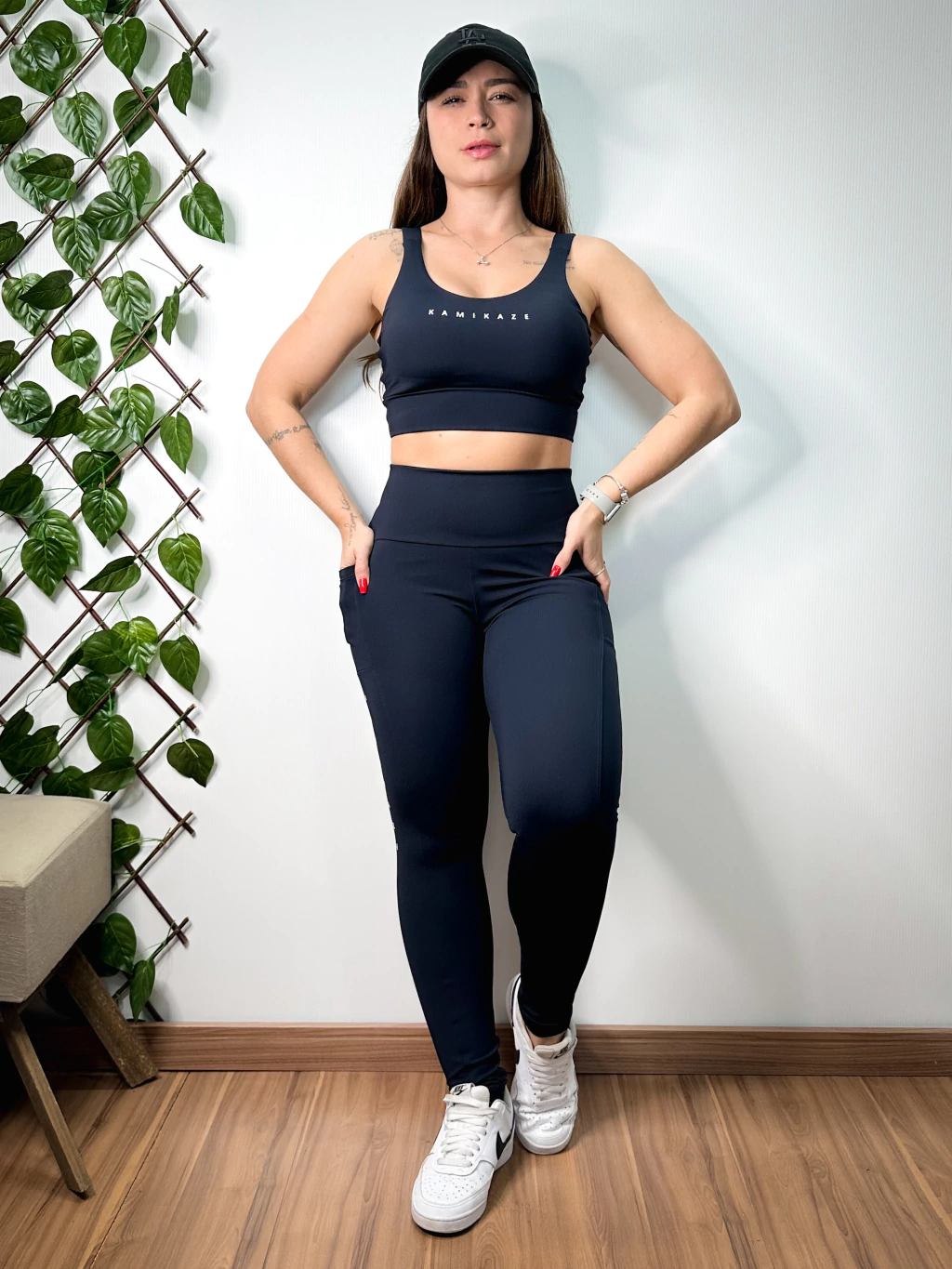 Conjunto Legging Pamela e Gabi - Hyper Preto