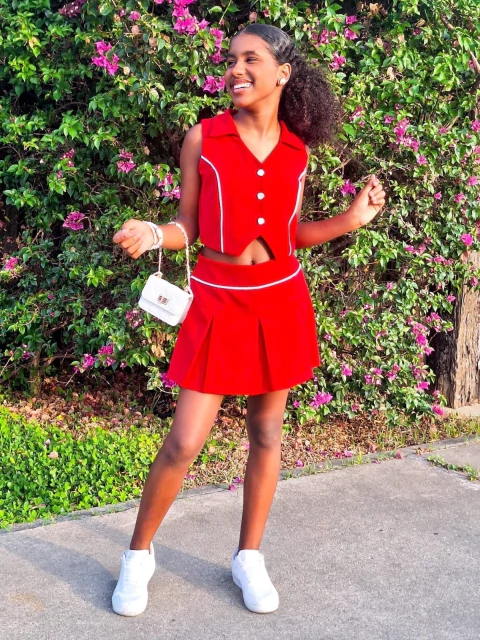 Conjunto Kaylane - Vermelho