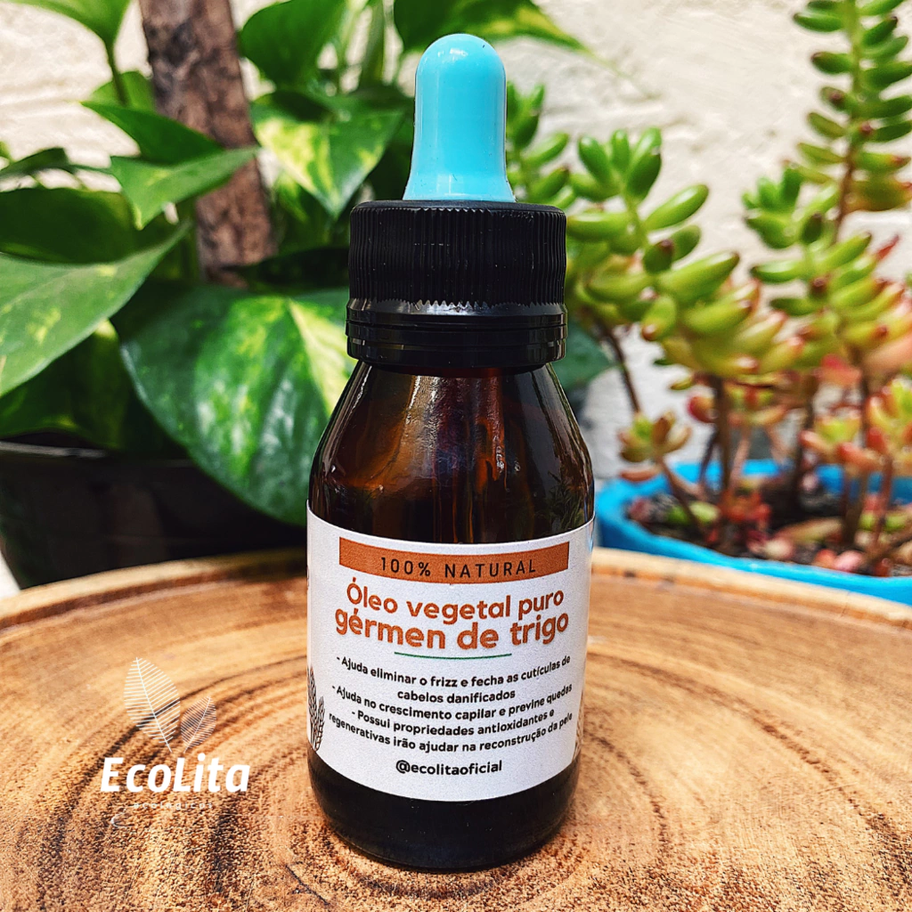 Óleo vegetal de gérmen de trigo.