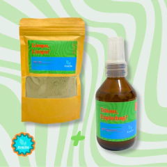 Kit Limpa, Limpa (argila verde) + Tchau, Espinhas (hidrolato melaleuca) | Vegano - comprar online