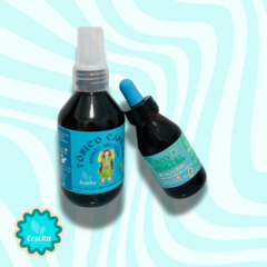 Kit Duplinha fortalecimento capilar |1 Tônico Sansão sem Dalila + 1 Óleo vegetal de alecrim - comprar online